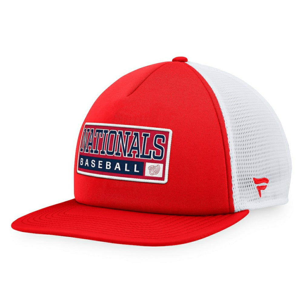 Washington Nationals Majestic Foam Trucker Snapback Hat Near Me