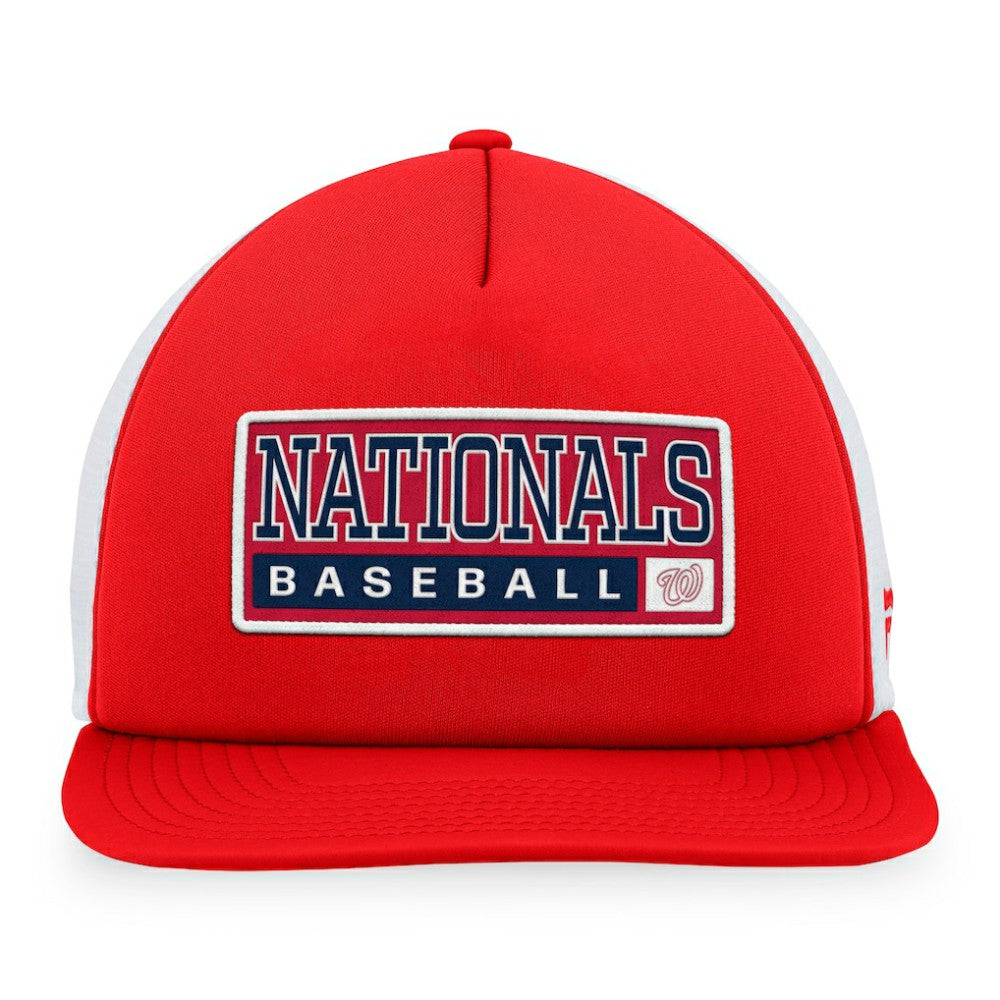 Washington Nationals Majestic Foam Trucker Snapback Hat Near Me