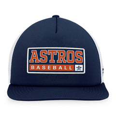 Houston Astros Majestic Foam Trucker Snapback Hat Discount