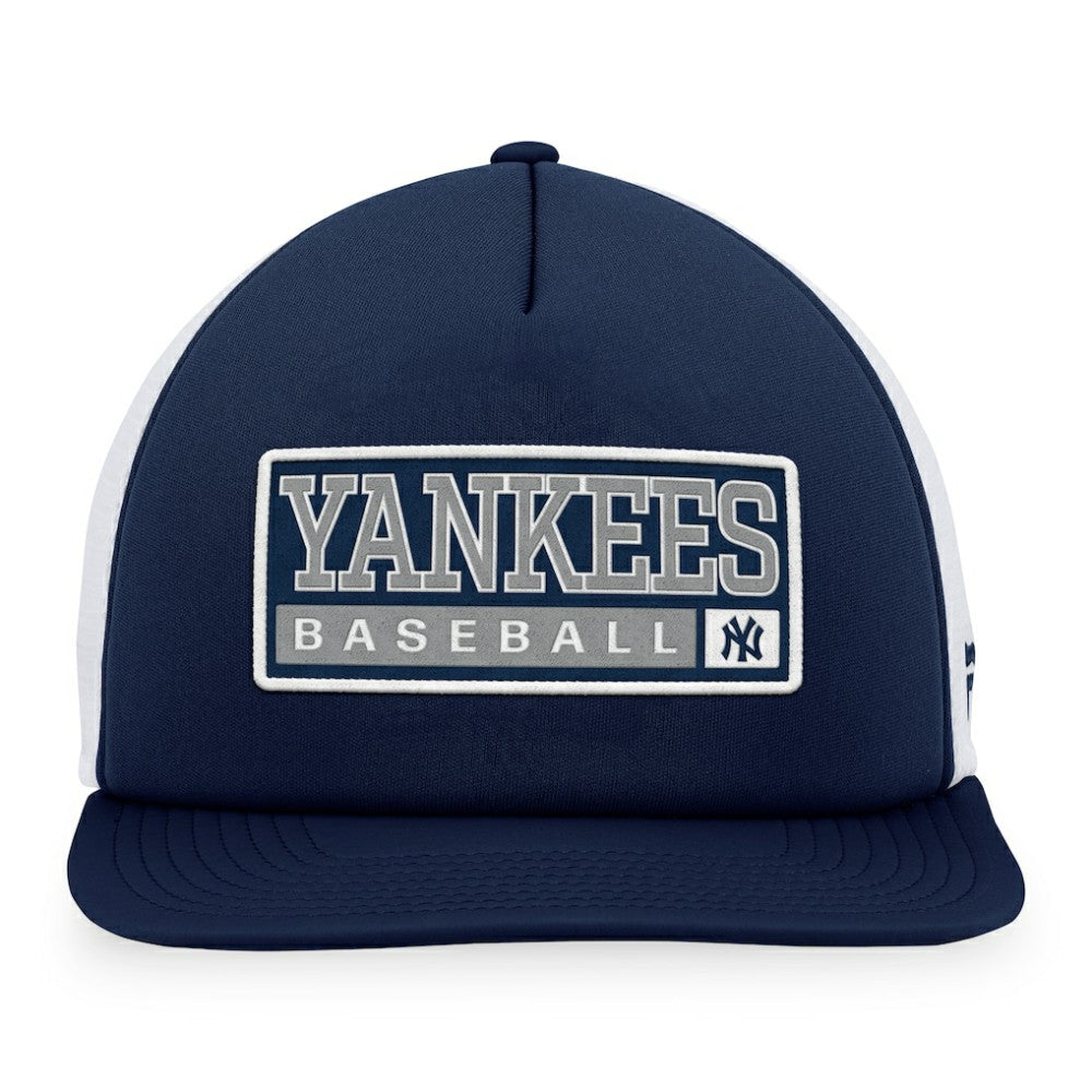 New York Yankees Majestic Foam Trucker Snapback Hat Sale