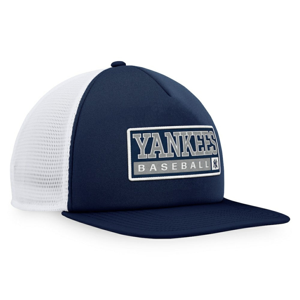 New York Yankees Majestic Foam Trucker Snapback Hat Sale