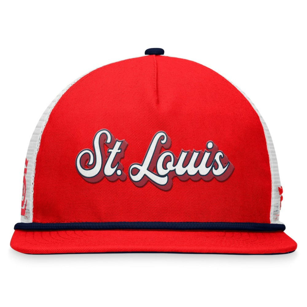 St. Louis Cardinals Fanatics Heritage Golfer Snapback Hat Online
