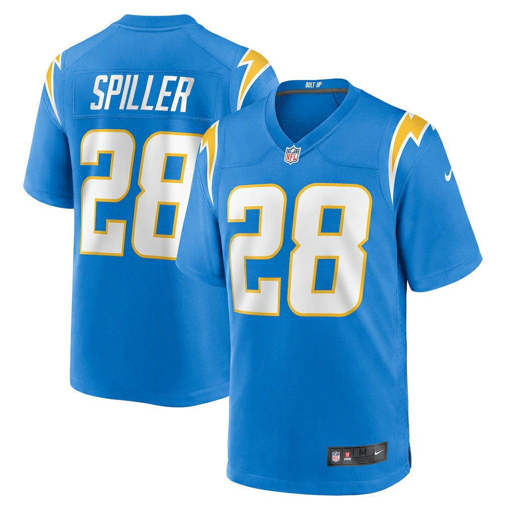 Isaiah Spiller Los Angeles Chargers Game Jersey - Powder Blue - Nike