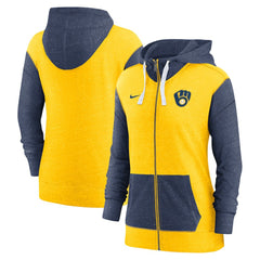 Milwaukee Brewers Nike Women's Full-Zip Hoodie Online
