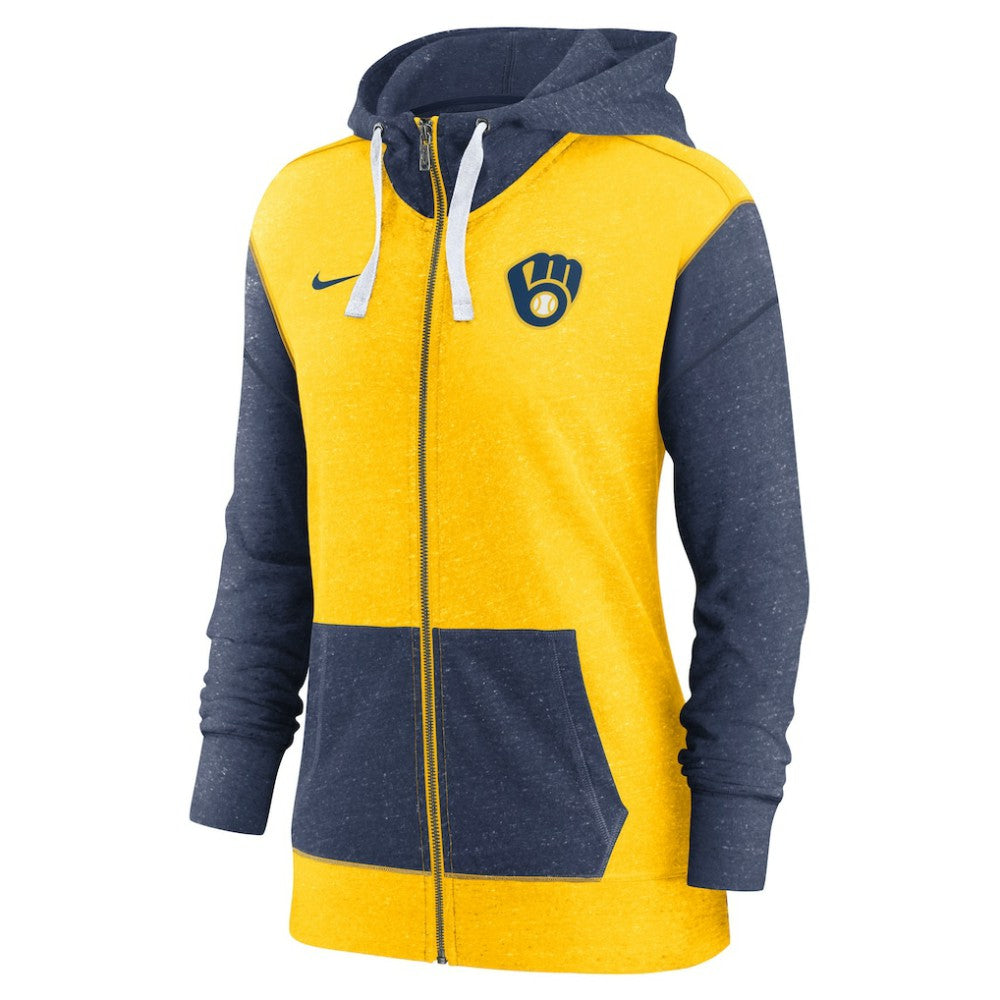 Milwaukee Brewers Nike Women's Full-Zip Hoodie Online