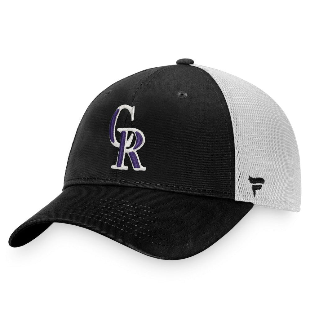 Colorado Rockies Fanatics Cooperstown Collection Core Trucker Snapback Hat Sale