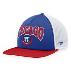 Chicago Cubs Fanatics Heritage Foam Front Trucker Snapback Hat Near Me