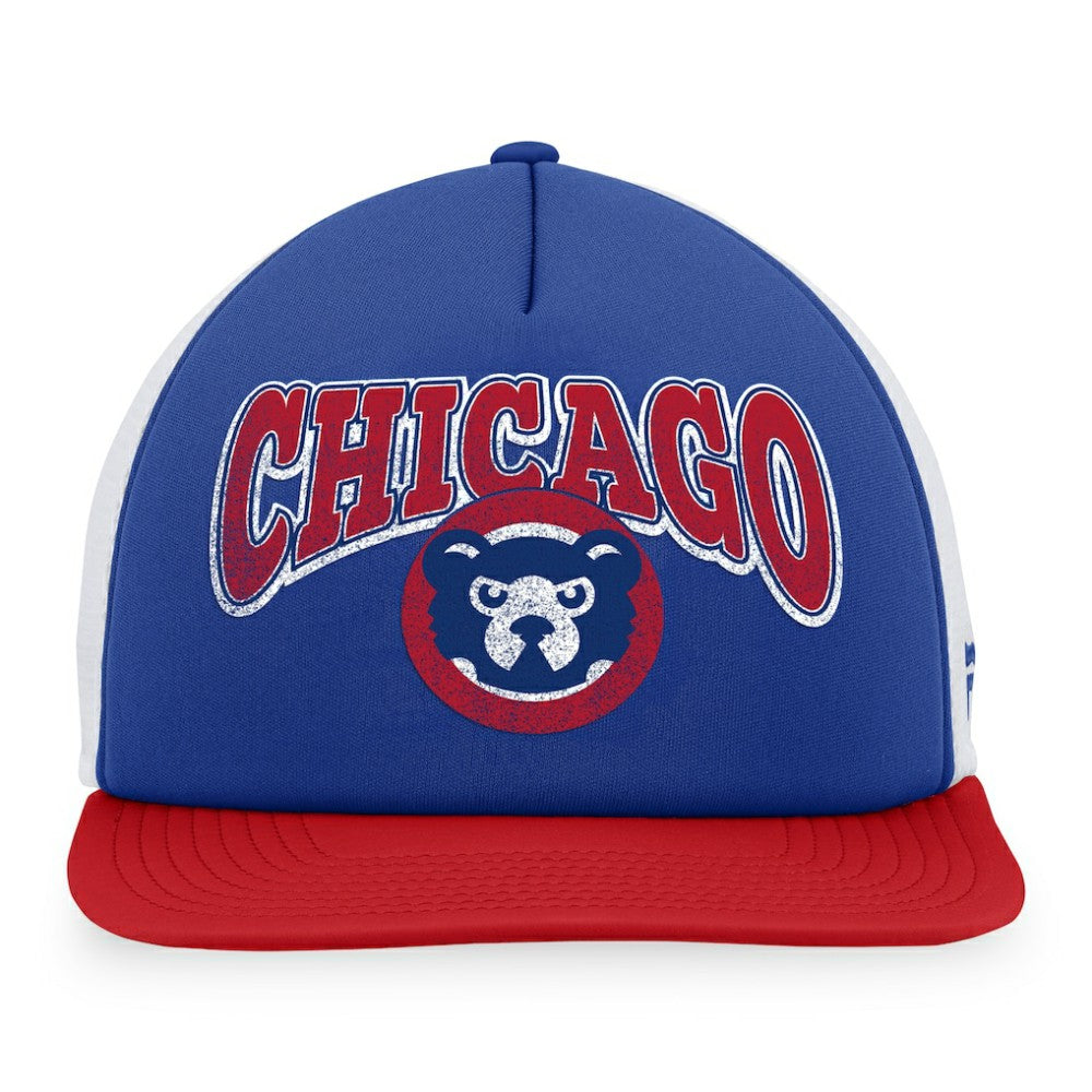 Chicago Cubs Fanatics Heritage Foam Front Trucker Snapback Hat Near Me