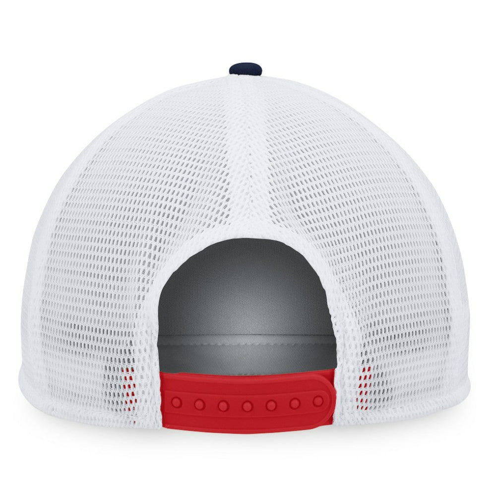 Boston Red Sox Fanatics Heritage Foam Front Trucker Snapback Hat Discount