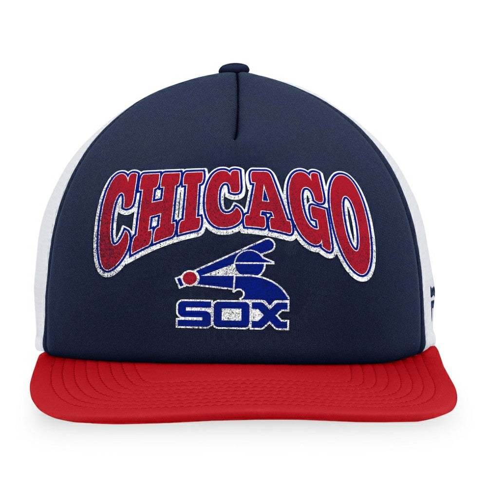 Chicago White Sox Fanatics Heritage Foam Front Trucker Snapback Hat Sale