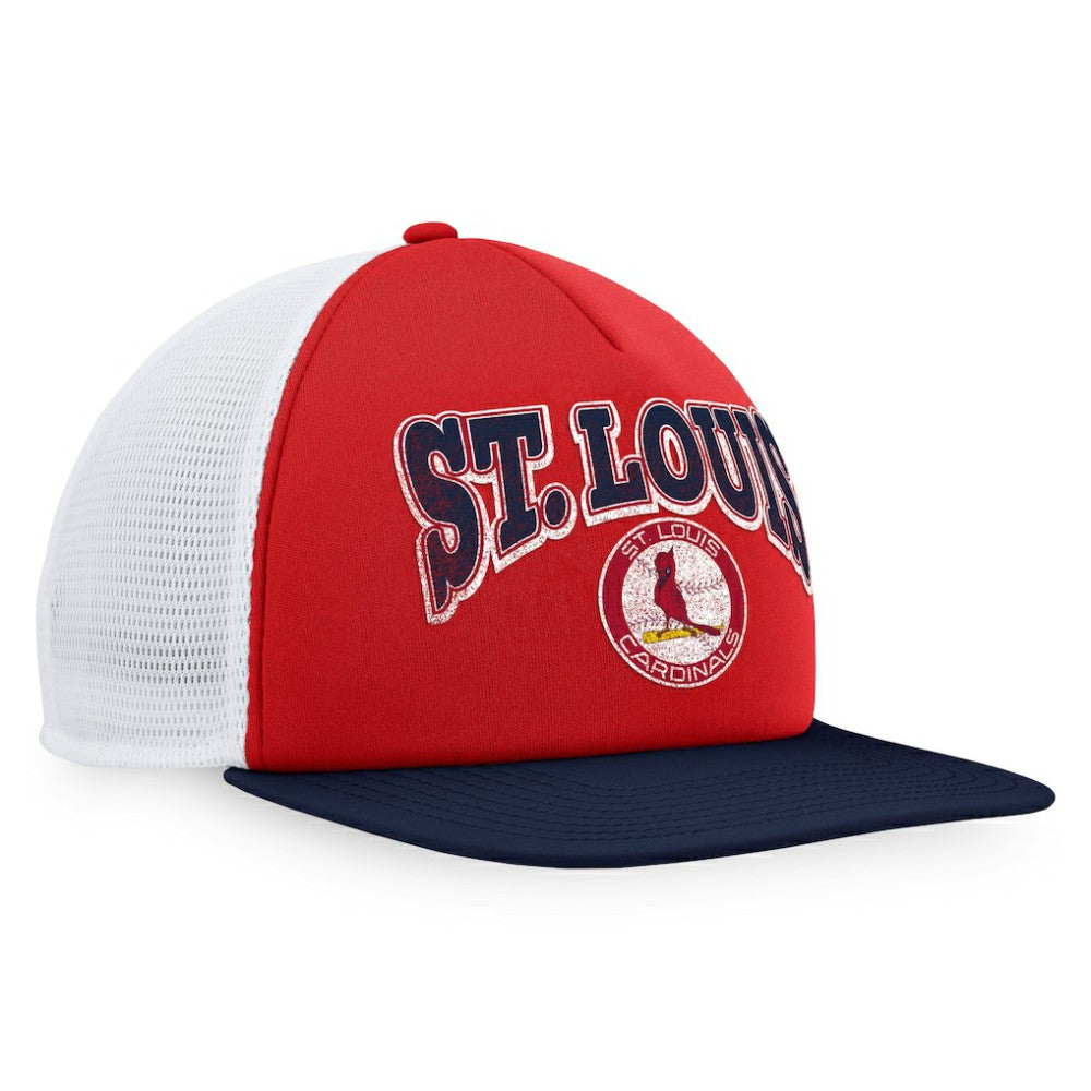 St. Louis Cardinals Fanatics Heritage Foam Front Trucker Snapback Hat for sale