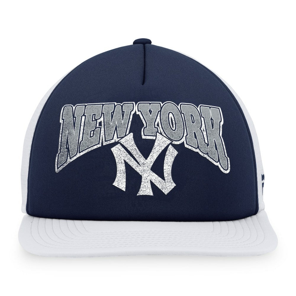New York Yankees Fanatics Heritage Foam Front Trucker Snapback Hat Sale
