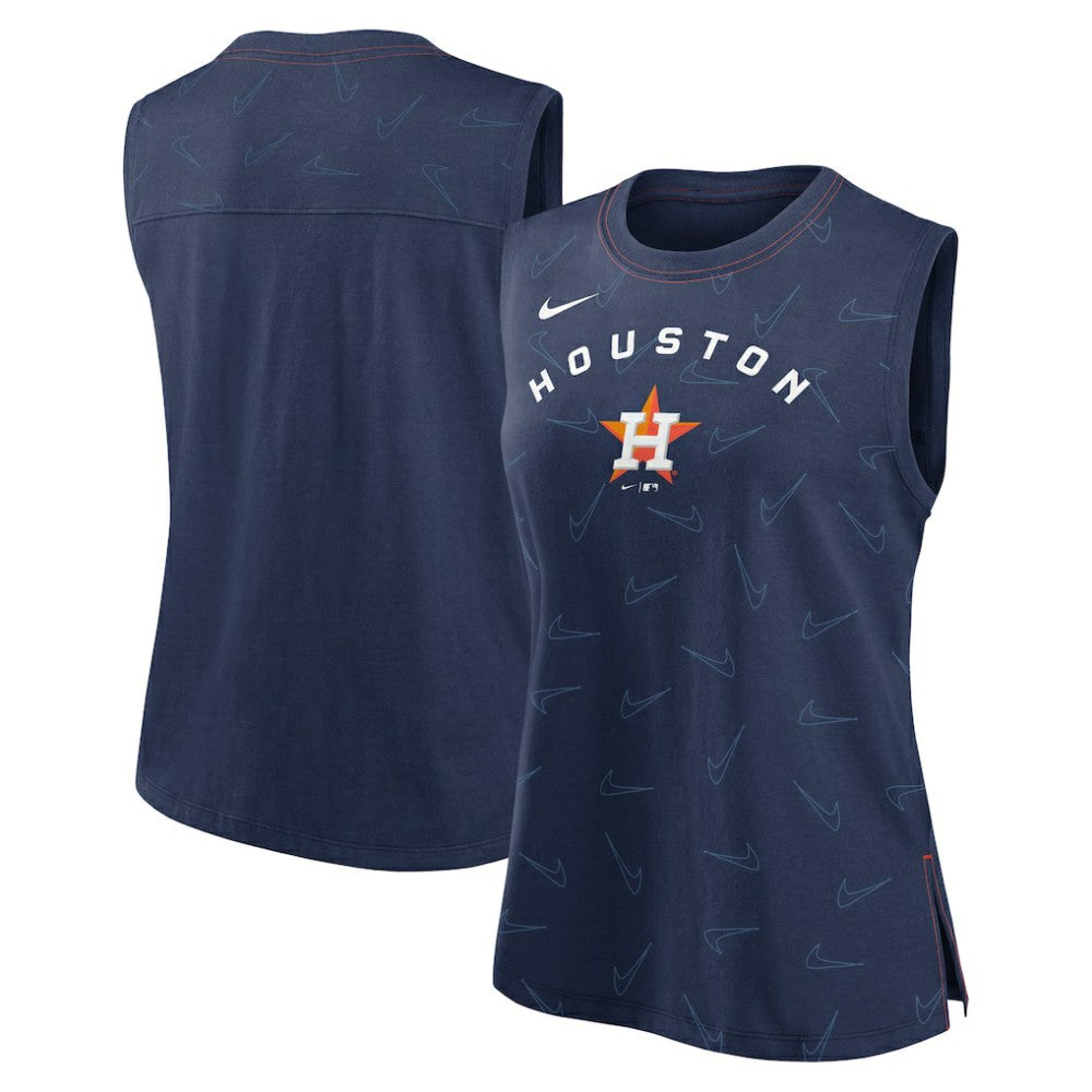 Houston Astros Nike Women's Muscle Play Tank Top Outlet
