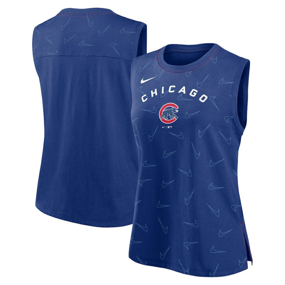 Chicago Cubs Nike Women's Muscle Play Tank Top Sale