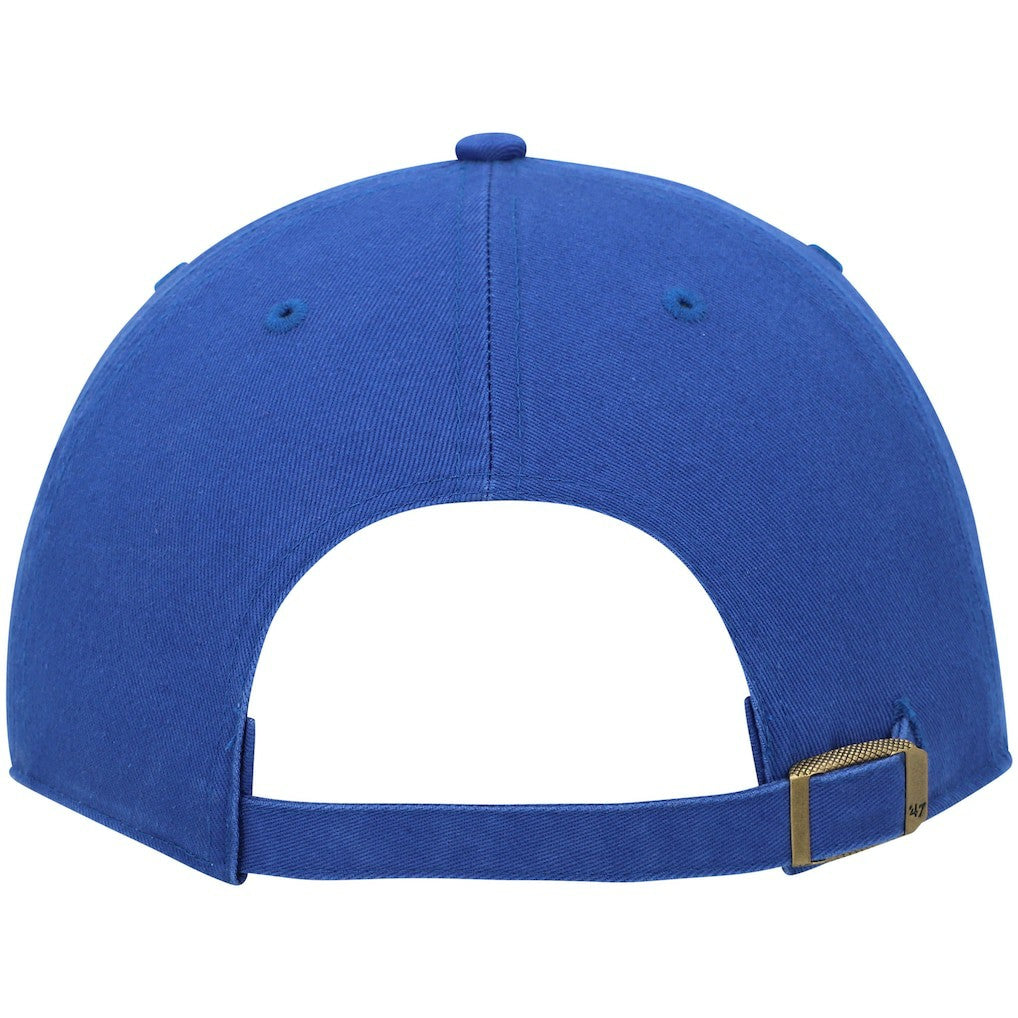 47 brand Dallas Mavericks '47 Clean Up Wordmark Adjustable Hat Royal