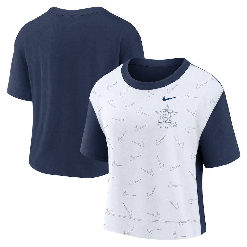 Houston Astros Nike Women's Line Up High Hip Fashion T-Shirt Discount
