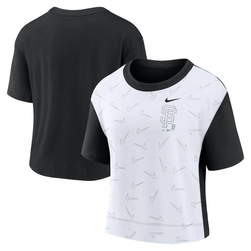 San Francisco Giants Nike Women's Line Up High Hip Fashion T-Shirt Online