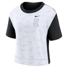 San Francisco Giants Nike Women's Line Up High Hip Fashion T-Shirt Online