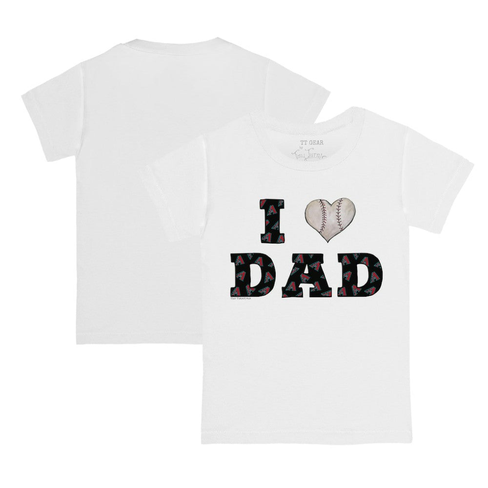 Arizona Diamondbacks Tiny Turnip Youth I Love Dad T-Shirt Near Me