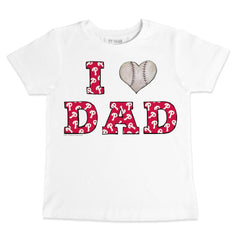 Philadelphia Phillies Tiny Turnip Youth I Love Dad T-Shirt Outlet