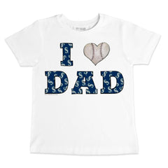 Seattle Mariners Tiny Turnip Youth I Love Dad T-Shirt Sale