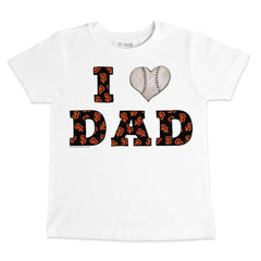 San Francisco Giants Tiny Turnip Youth I Love Dad T-Shirt Sale