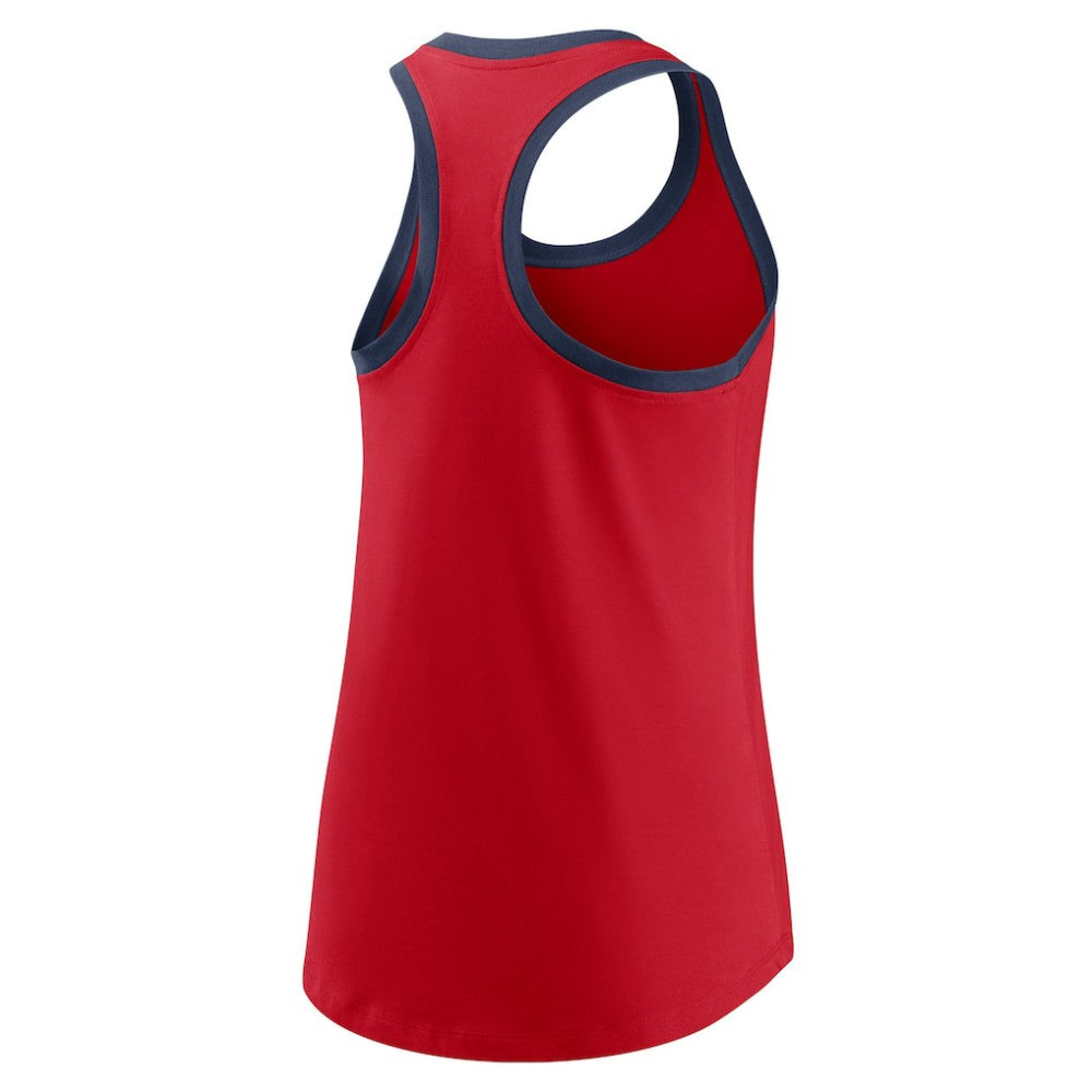 Washington Nationals Nike Women's Tech Tri-Blend Tank Top for sale