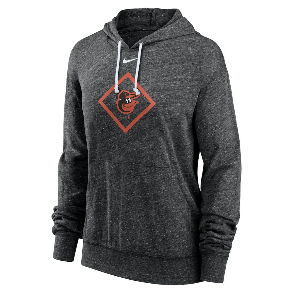 Baltimore Orioles Nike Women's Diamond Icon Gym Vintage Lightweight Hooded Top Sale