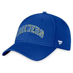 Milwaukee Brewers Fanatics Cooperstown Core Flex Hat Online