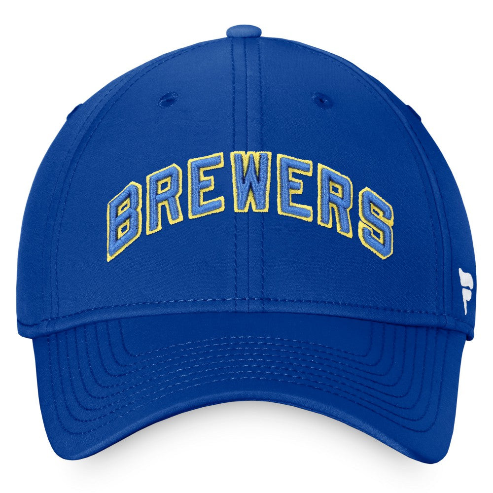 Milwaukee Brewers Fanatics Cooperstown Core Flex Hat Online