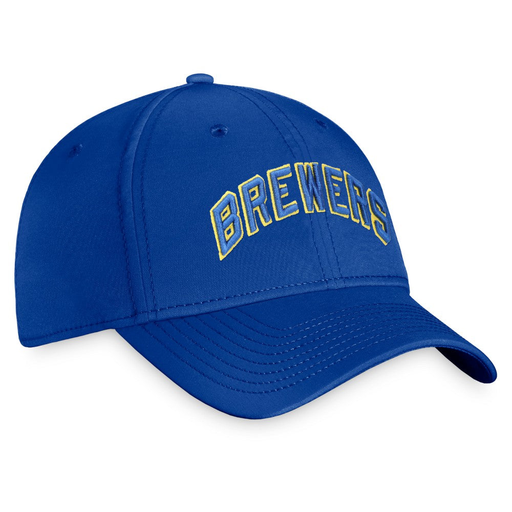 Milwaukee Brewers Fanatics Cooperstown Core Flex Hat Online