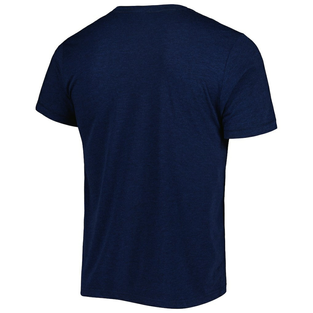 Troy Aikman & Michael Irvin Dallas Cowboys Homage Unisex NFL Jam Retired Tri-Blend T-Shirt - Heather Navy - NFL