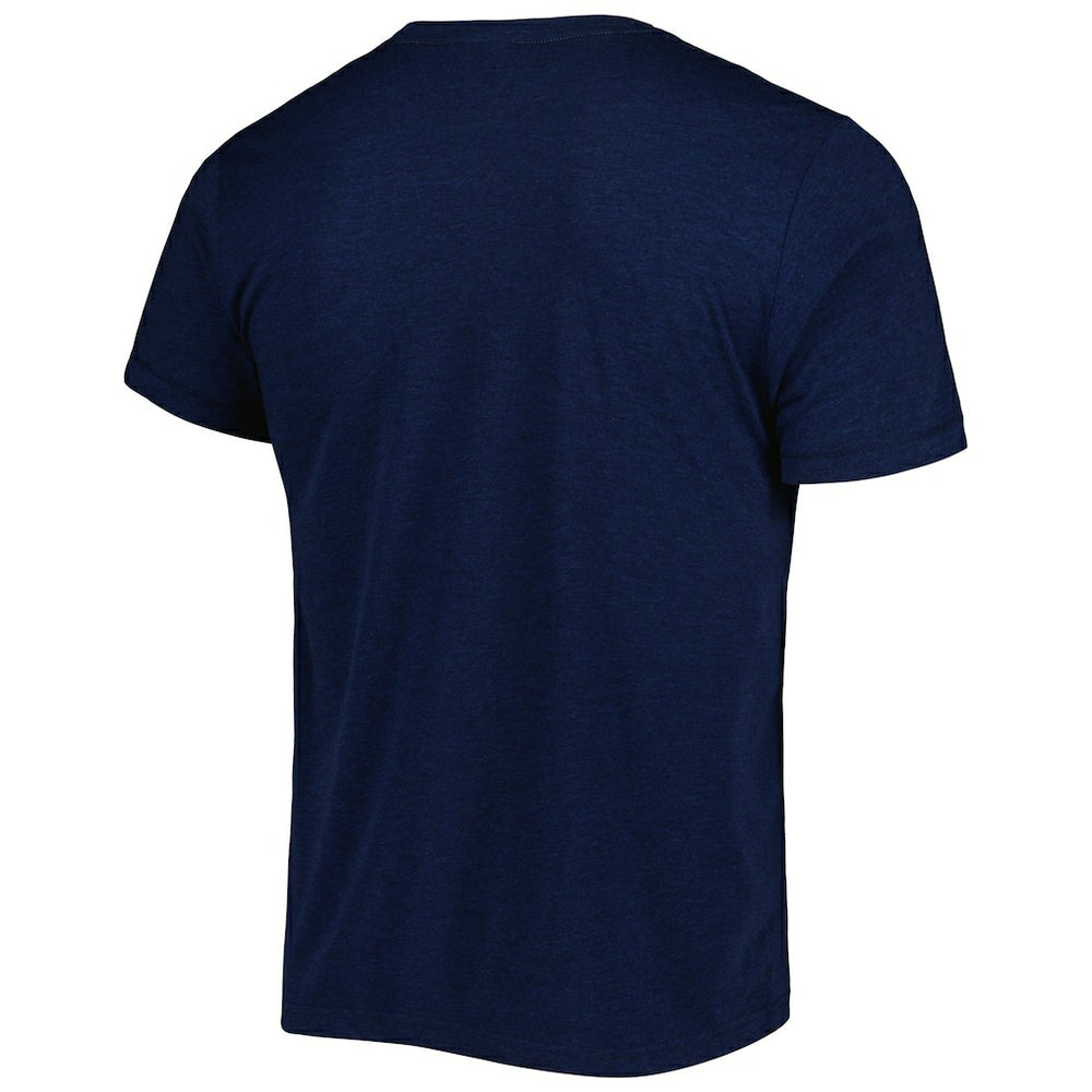 Troy Aikman & Michael Irvin Dallas Cowboys Homage Unisex NFL Jam Retired Tri-Blend T-Shirt - Heather Navy - NFL