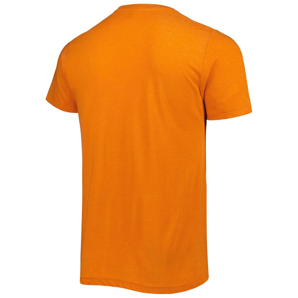 Joe Burrow Cincinnati Bengals Homage Unisex NFL Blitz Player Tri-Blend T-Shirt - Heather Orange - NFL