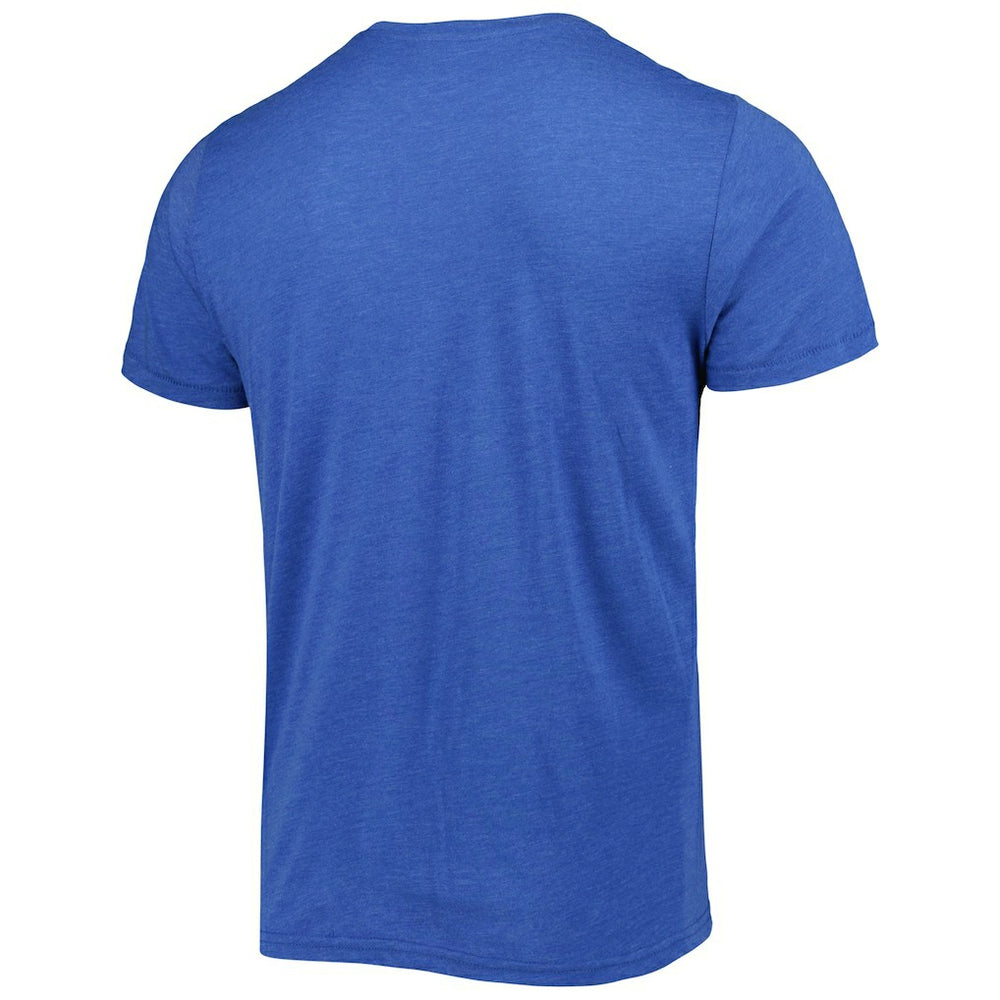 Josh Allen Buffalo Bills Homage Unisex NFL Blitz Player Tri-Blend T-Shirt - Heathered Heather Royal - NFL