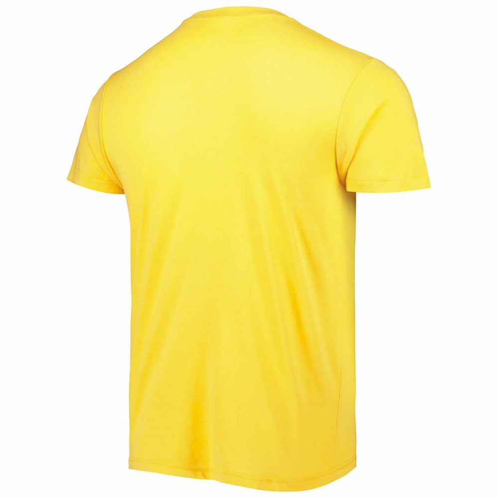 Justin Herbert Los Angeles Chargers Homage Unisex NFL Blitz Player Tri-Blend T-Shirt - Heather Gold - NFL