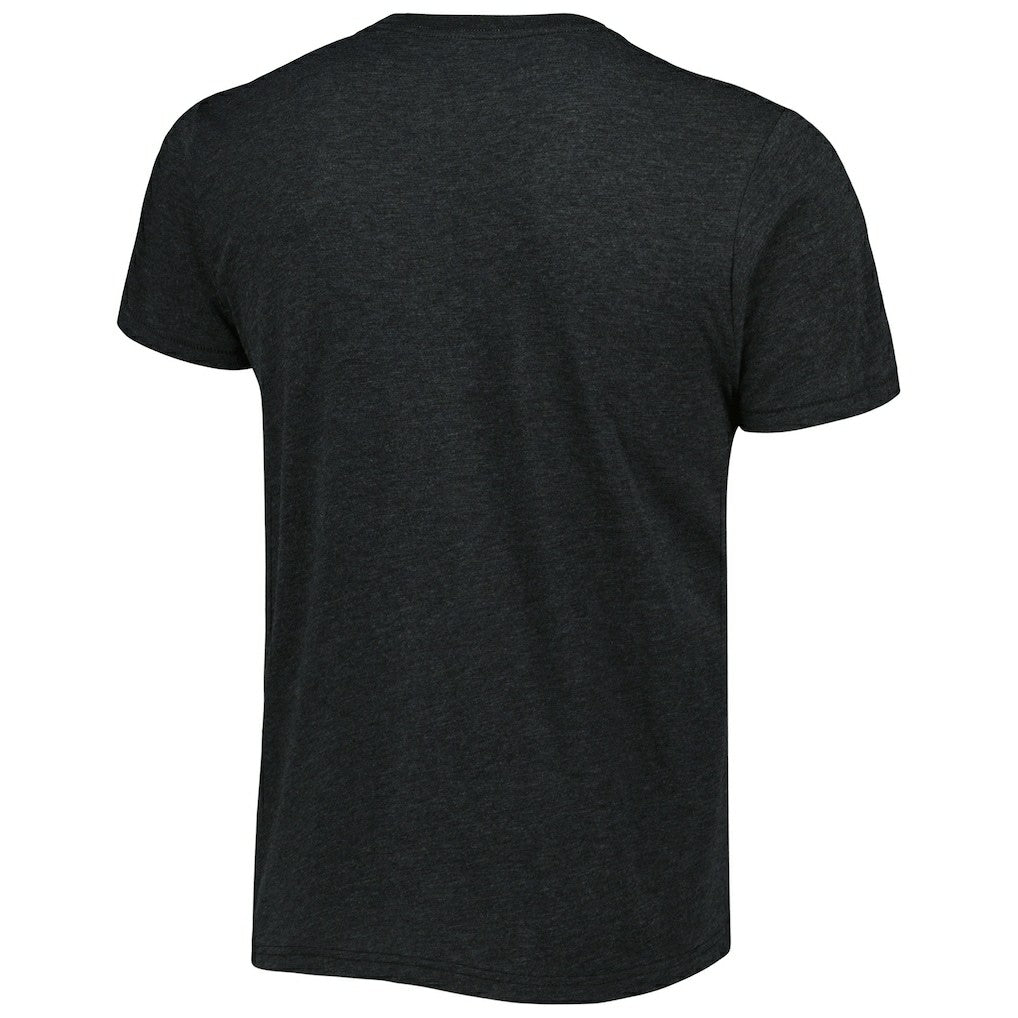 T.J. Watt Pittsburgh Steelers Homage Unisex NFL Blitz Player Tri-Blend T-Shirt - Heathered Heather Charcoal - NFL