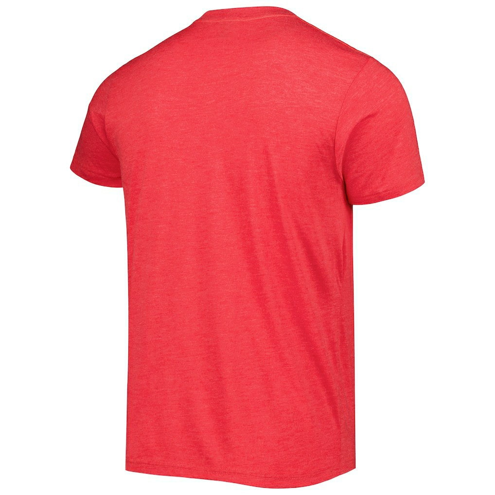 Jerry Rice San Francisco 49ers Homage Unisex NFL Blitz Retired Player Tri-Blend T-Shirt - Heathered Scarlet - NFL