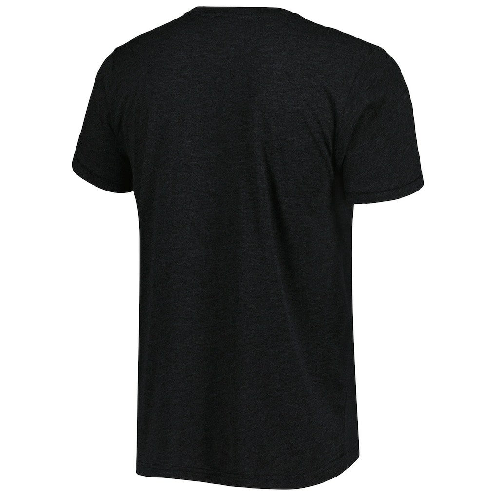 Deion Sanders Atlanta Falcons Homage Unisex NFL Blitz Retired Player Tri-Blend T-Shirt - Heathered Heather Black - NFL