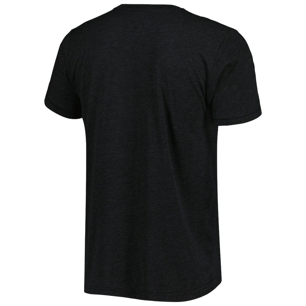 Deion Sanders Atlanta Falcons Homage Unisex NFL Blitz Retired Player Tri-Blend T-Shirt - Heathered Heather Black - NFL