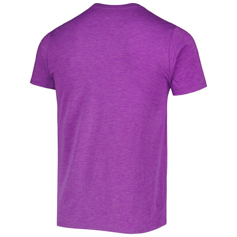 Randy Moss Minnesota Vikings Homage Unisex NFL Blitz Retired Player Tri-Blend T-Shirt - Heathered Purple - NFL