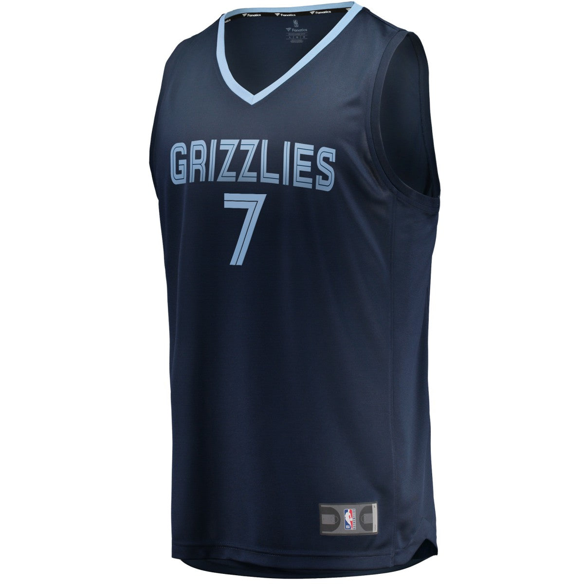 Fanatics Santi Aldama Memphis Grizzlies Fast Break Replica Jersey Icon Edition Navy