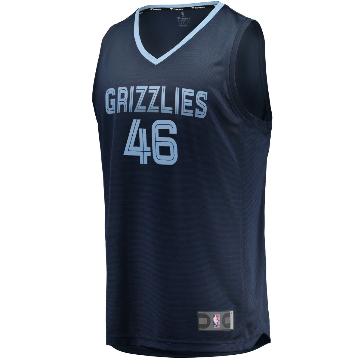 Fanatics John Konchar Memphis Grizzlies Fast Break Replica Jersey Icon Edition Navy