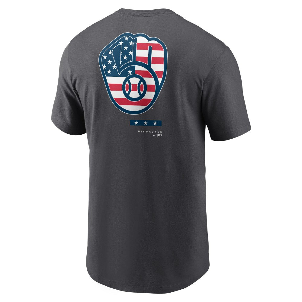 Milwaukee Brewers Nike Americana T-Shirt Sale