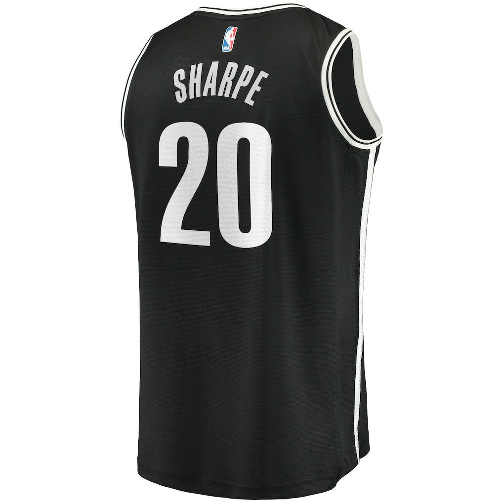 Fanatics Day'Ron Sharpe Brooklyn Nets Fast Break Replica Jersey Icon Edition Black