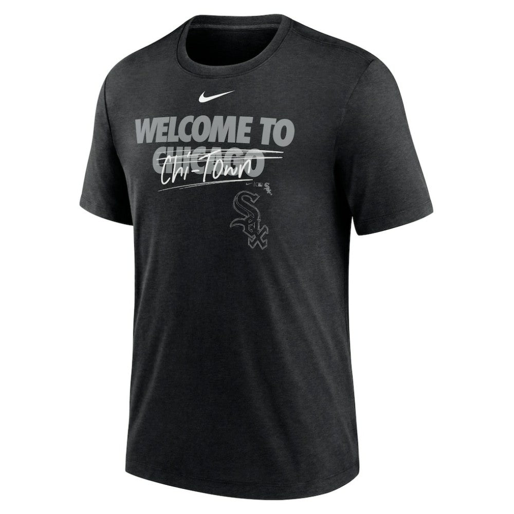 Chicago White Sox Nike Home Spin Tri-Blend T-Shirt Sale