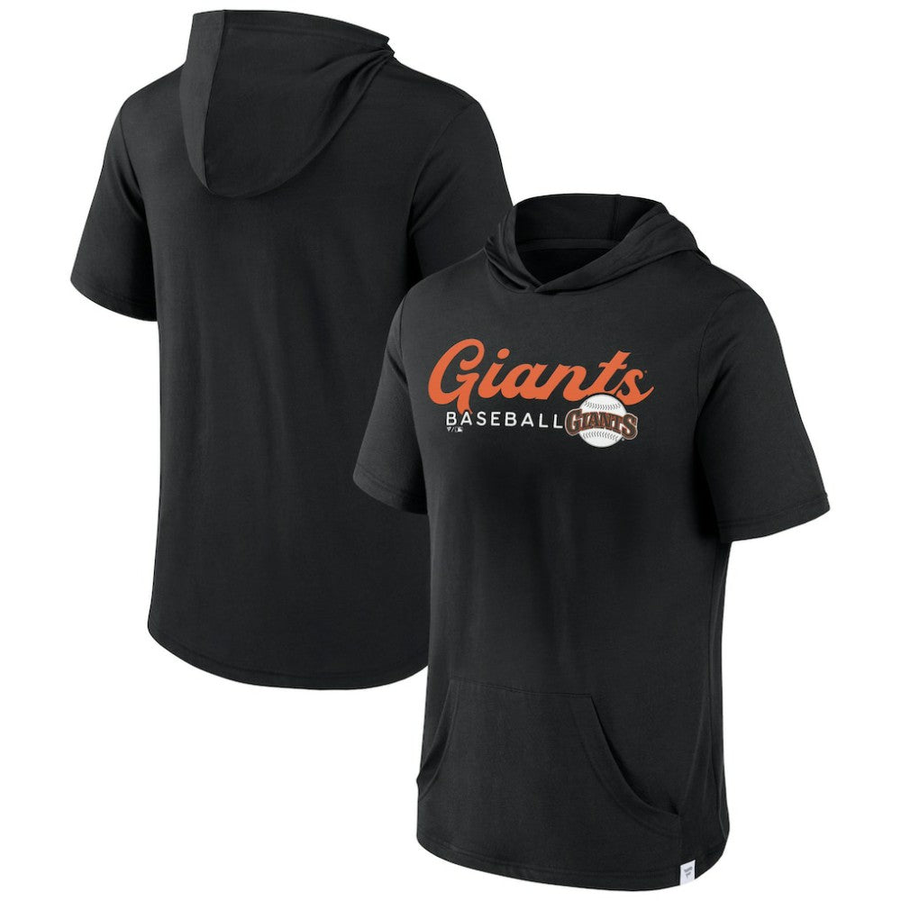 San Francisco Giants Fanatics Offensive Strategy Short Sleeve Pullover Hoodie Online