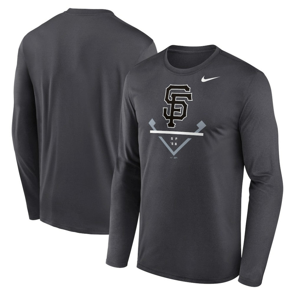 San Francisco Giants Nike Icon Legend Performance Long Sleeve T-Shirt Outlet