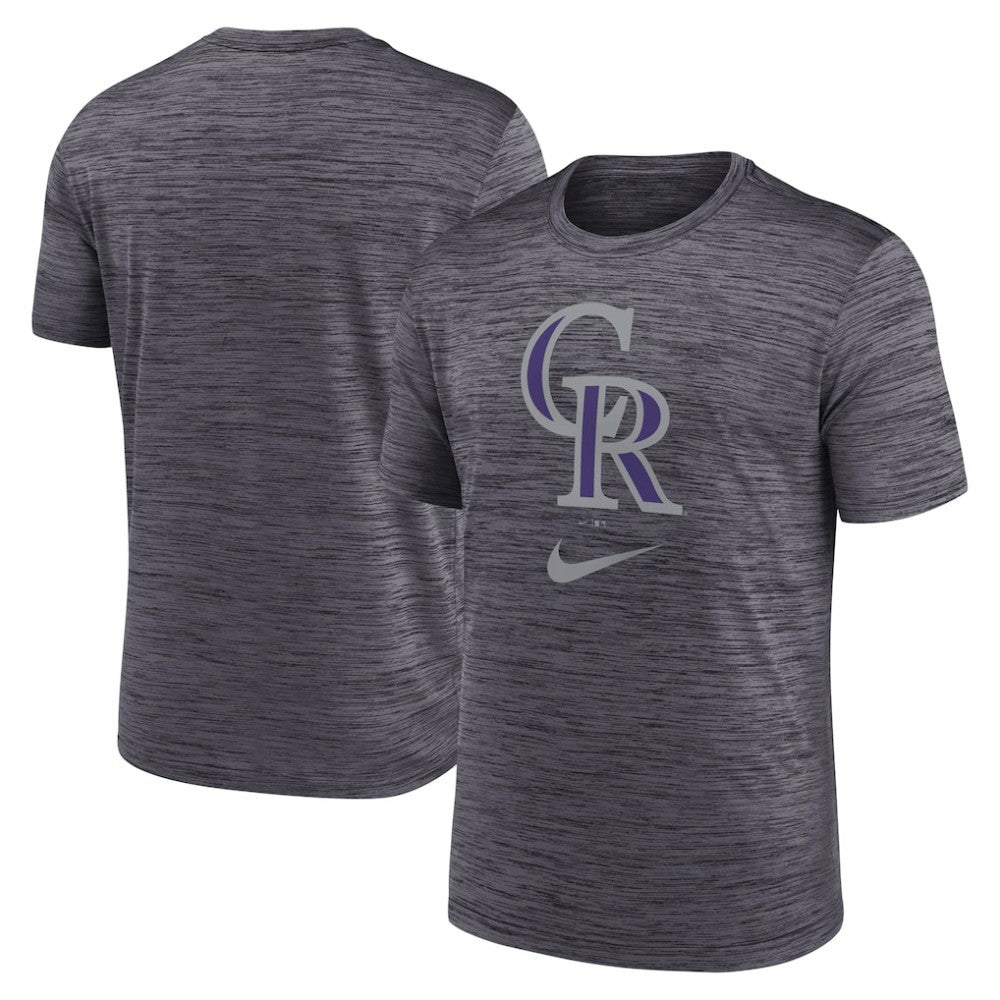 Colorado Rockies Nike Logo Velocity Performance T-Shirt Outlet