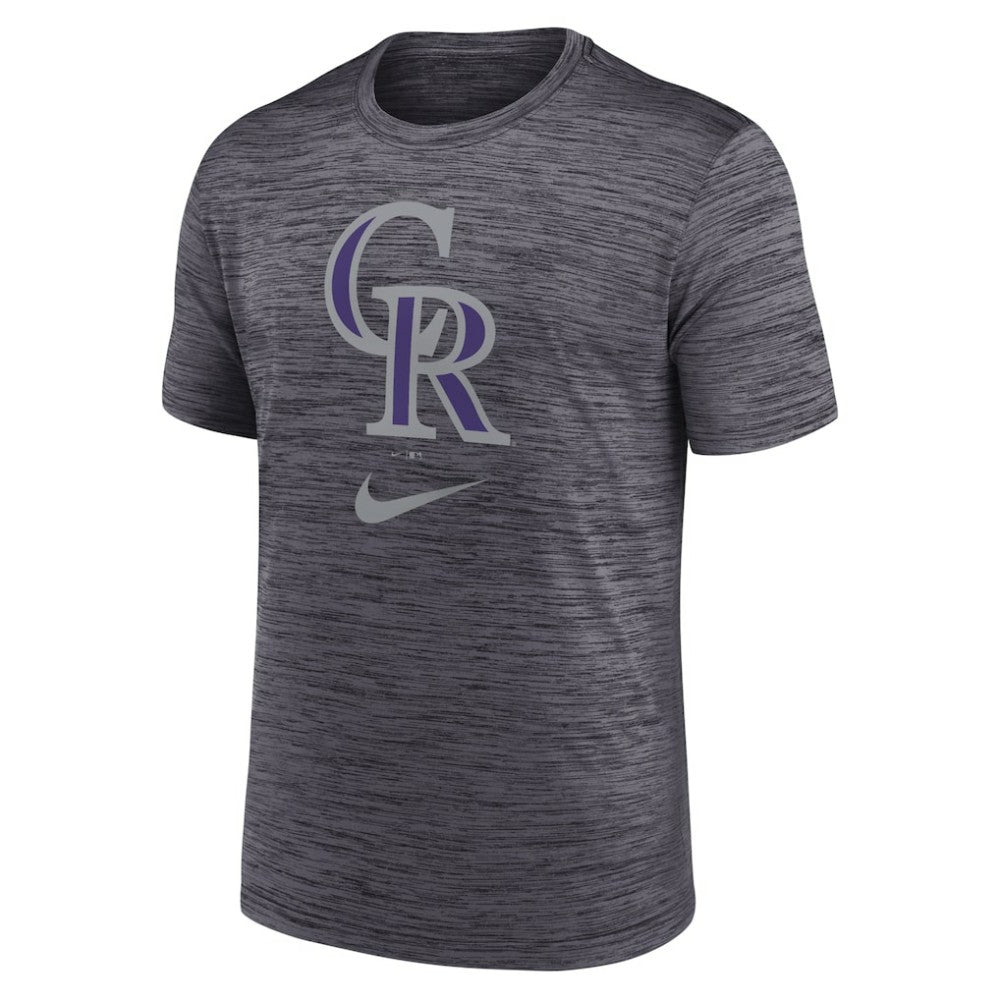 Colorado Rockies Nike Logo Velocity Performance T-Shirt Outlet